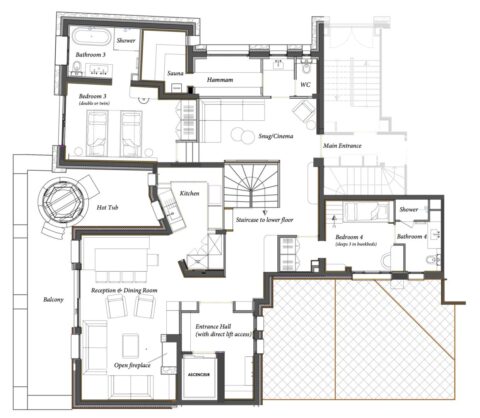 gelinotte upper floor